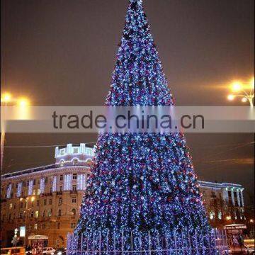 2015 street display outdoor light christmas tree giant