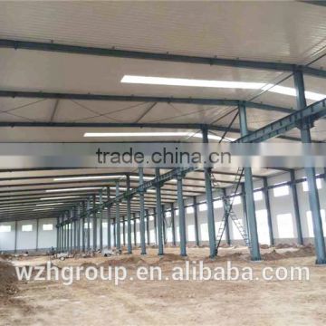 prefabricated steel structure construction industrial warehouse and workshop