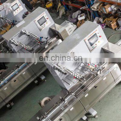 L1000T Automatic Horizontal Lifting Type 2 Lines Flow Crisp Cereal Bar Feeding and Snack Packing Machine Line photo-2