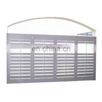 Modern Design Adjustable Plastic Shutter PVC Sliding Window motorized Windows For Sale