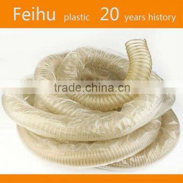 WOODWORKING PU/TPU FIRE HOSE, SAWDUST SUCTION HOSE,PU WOODWORKING FLEXIBLE HOSE