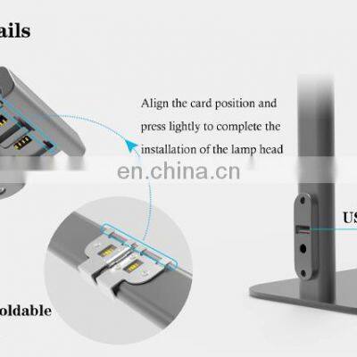 Adjustable Gooseneck Swing-Arm Lamp Led Clamp Lamp Light Memory Architect Task Lamp Usb For Reading Sewing Drawing Crafting photo-5