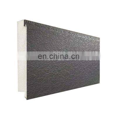 EPS metal carved exterior wall sandwich panel construction for villa housing building