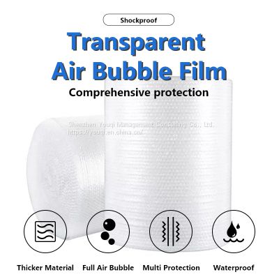 Air Cushioned Bubble Film/ Customizable Air Bubble Film Rolls/ Packing Film Rolls/