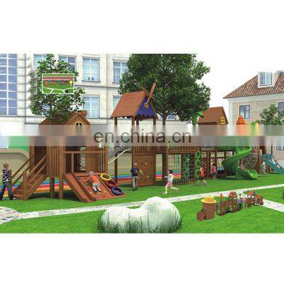 Small design kids slides outdoor plastic guangzhou playground equipment