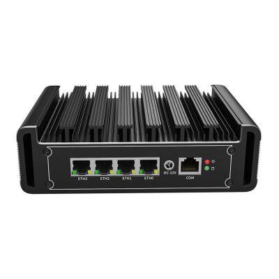 PfSense Firewall i7 1165G7 i5 1135G7 N5105 4x Intel I225 2.5G LAN 2xDDR4 NVMe Industrial Fanless Mini PC 4xUSB HDMI2.0 OPNsense photo-2