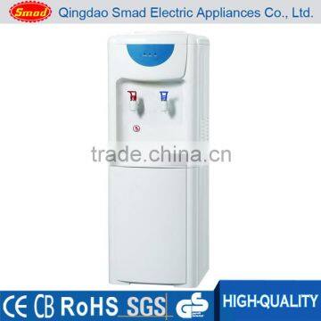 top load hot and cold water dispenser with compressor or electronic cooling