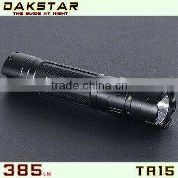 DAKSTAR TR15 XP-G R5 385LM 18650 Police Rechargeable Aluminum Magnet Control Switch CREE LED Flashlight