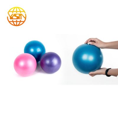 Hot Selling Gym Fitness Exercises mini pvc yoga ball for Home Lady Pilates