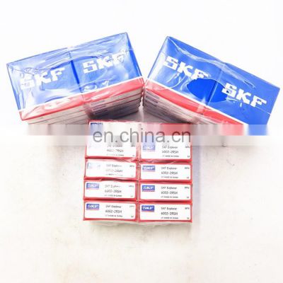 original 6002-2RSH SKF Deep Groove Bearing size 15 x 32 x 9mm sinlgle row skf bearing 6002-2RSH