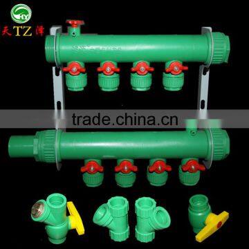 Patented PP-R Manifold specialized for water floor heating system