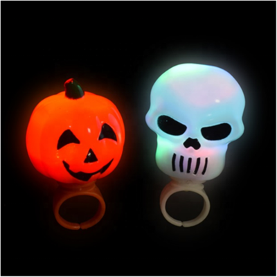 Interesting Products LED Flashing Halloween Pumpkin Ring