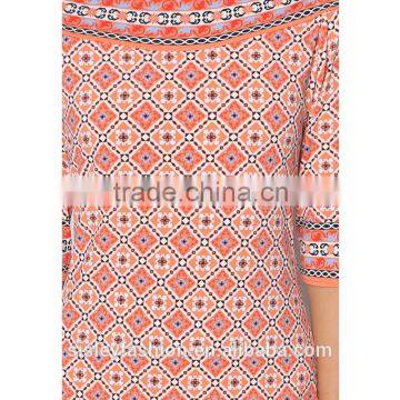 2016 Spring Hot Sale Fashion Cotton Dress Design With High Quality Ladies Western Dress Design D276 photo-6