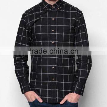 Hot Fashion Flannel Men's Shirts Long Sleeve Button Up Design photo-2