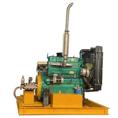 Fixed 500bar 7250psi High Pressure Cleaner C30 Concrete Surface Roughening Cement Removal Machine