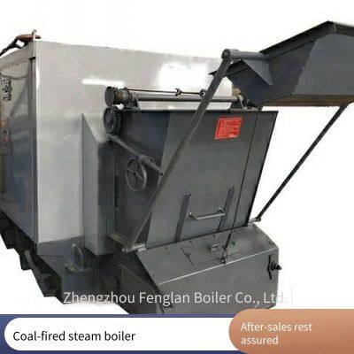 1-ton Wood-fired Hand-fired Chain Steam Boiler, Energy-saving and Environment-friendly Boiler Suitable for Foreign Trade Export, Dzl1-1.25-t