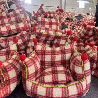 Customizable Universal Pet Bed with Detachable Bottom and Egg Sponge