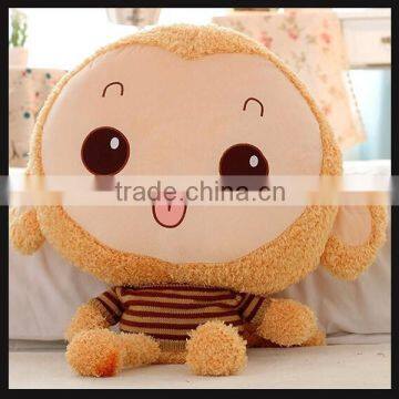 big eyes animal plush monkey toys for crane machine