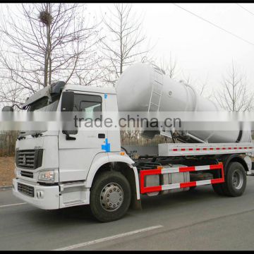 JHL5161GXW Rinsing and sewage suction truck