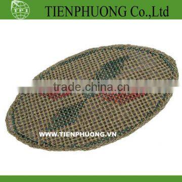 seagrass door mat/cushion mat/oval shape