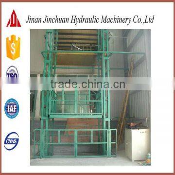 Stationary Guide Rail Portable Hydraulic Lift Made by Jinchuan