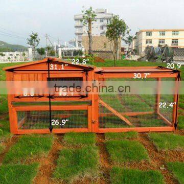 wooden rabbit cage