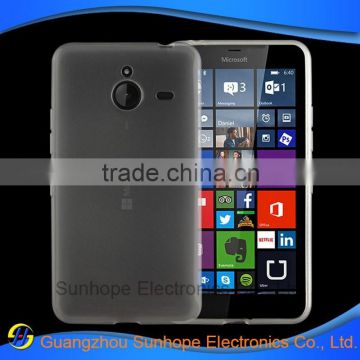 glossy frosted tpu gel cover for Microsoft Lumia 640XL