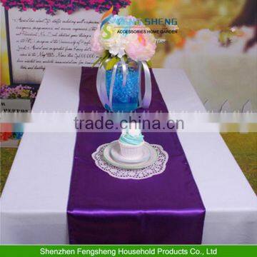 Table Runners Satin Decoration For Party Wedding Banquet Decor TOP QUALITY