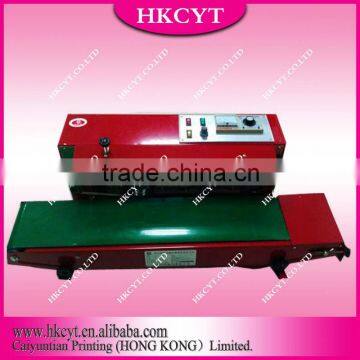 Heat sealing machine for zipper bag/aluminium foil bags/herbal incense bags