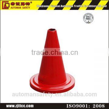 Mini Recycled Rubber Traffic Safety Painted Cone