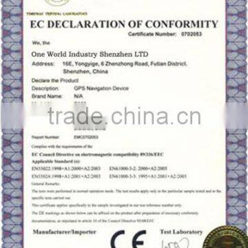 EC Declaration of Conformity