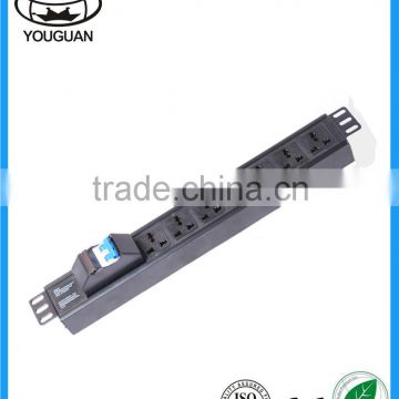 10A 'Universal type cabinet Socket Strip PDU