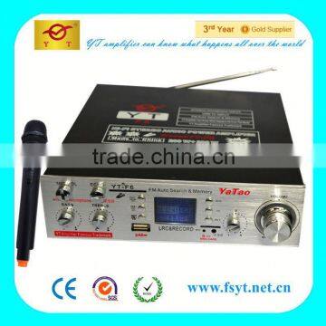 public adress system amplifier YT-F6 with Karaoke