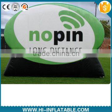 Hot sale event outdoor advertising inflatable logo brand billboard