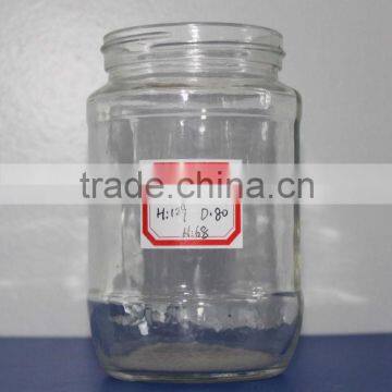 GLASS JARS AND METAL LIDS