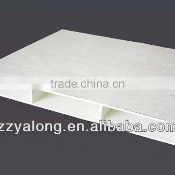 Pultrusion FRP Fiberglass hollow board: width 424mm, height: 38mm