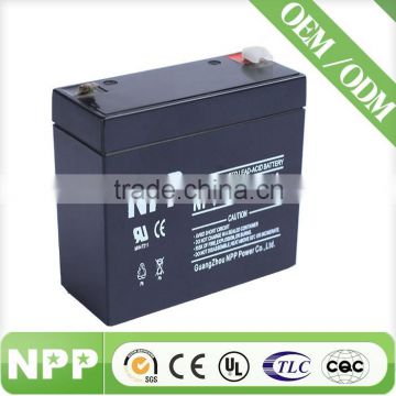 4V 9Ah AGM Maintenance Free Valve Regulated Lead Acid Storage Battery