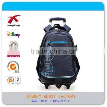 cheap mickey lovely trolley backpack trolley bag student