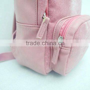 2106 Fashion Ladies Backpack,pink Genuine Leather Sports Backpack, photo-4