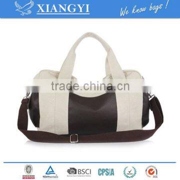 Men's Vintage Canvas Leather Vintage Travel Satchel Messenger Tote Fashion Bag New Design in 2016 photo-6