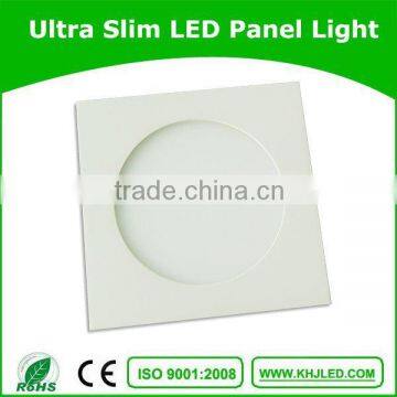 Square 9w LED downlight with side shining lightings and super slim shape