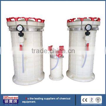 Plastic Bag Filter Chamber Can work with high flow