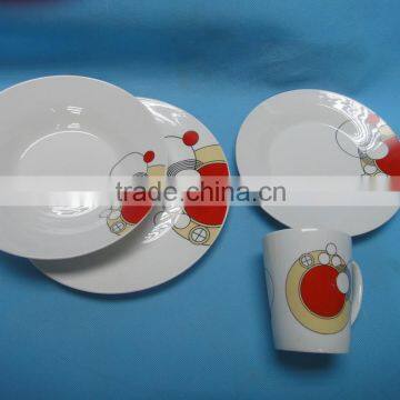 16pcs dinner set stock, 16pcs stock dinner set , 16pcs round dinner set stock