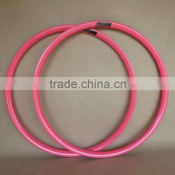 carbon mtb rims 27.5er 23.5mm deep 30mm wide pink color 32H