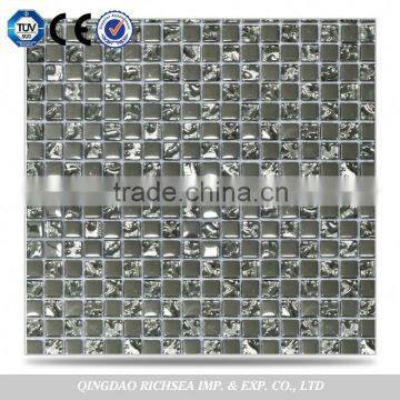 Made In China Bathroom Tile Pattern Art Glass Mosaic Tiles