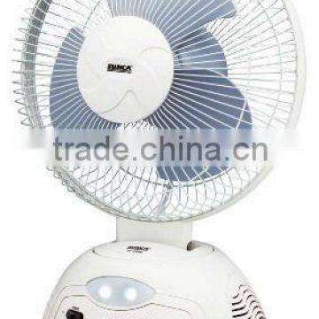 SUNCA AC/DC Rechargeable Oscillating Fan 10" SF-298B