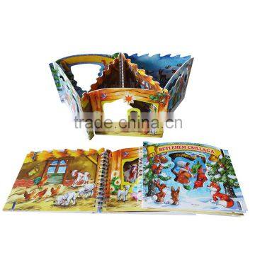 High quality 3D story educational book