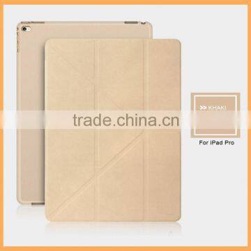 Custom leather case for macbook pro, smart cover case for ipad pro