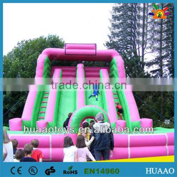 Commercial outdoor inflatable dry slide for sale