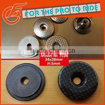 Cycle stem cap Carbon